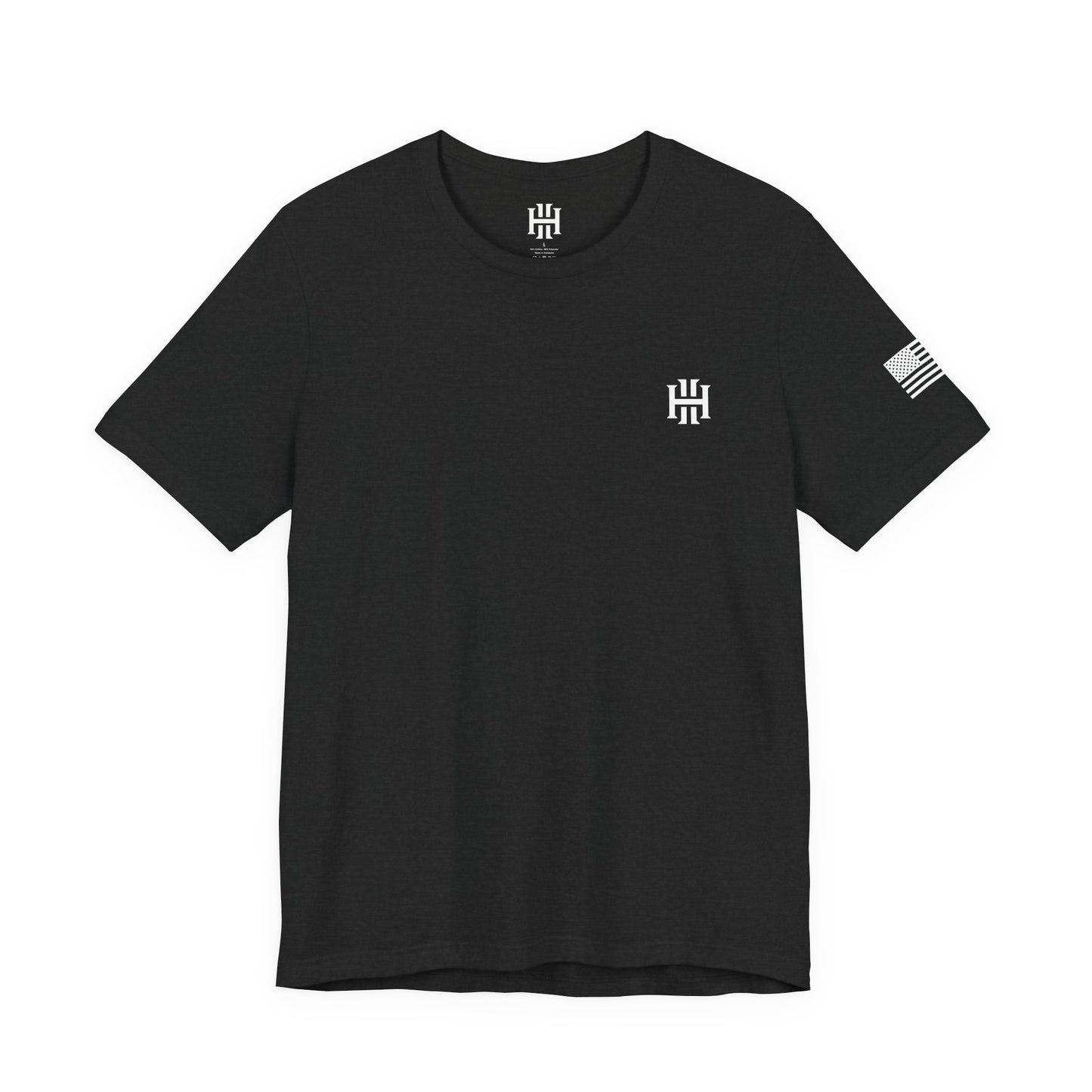Minimalist Logo Tee | Black Short Sleeve Shirt
