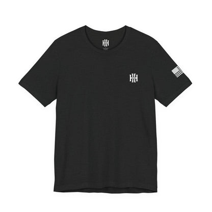 Minimalist Logo Tee | Black Short Sleeve Shirt