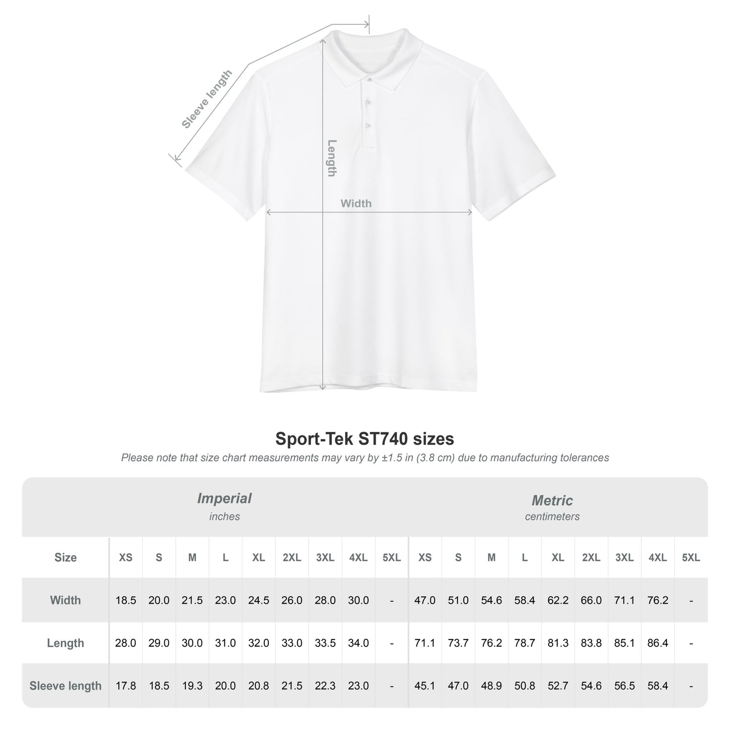 Embroidered Crest Polo Shirt - Men's Performance UV Micropique