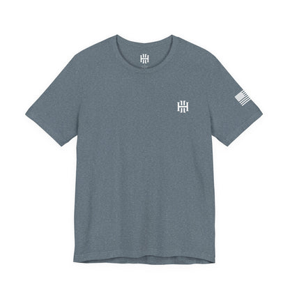 Minimalist Logo Tee | Black Short Sleeve Shirt