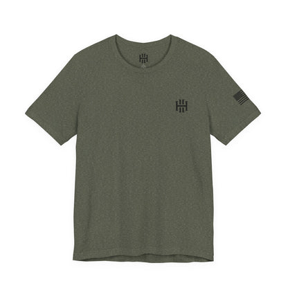 Minimalist Black Logo Tee | Short Sleeve Shirt