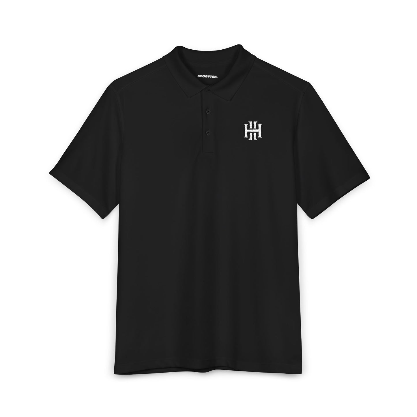 Embroidered Crest Polo Shirt - Men's Performance UV Micropique