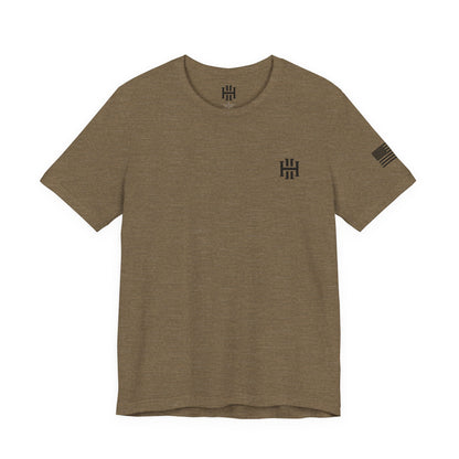 Minimalist Black Logo Tee | Short Sleeve Shirt