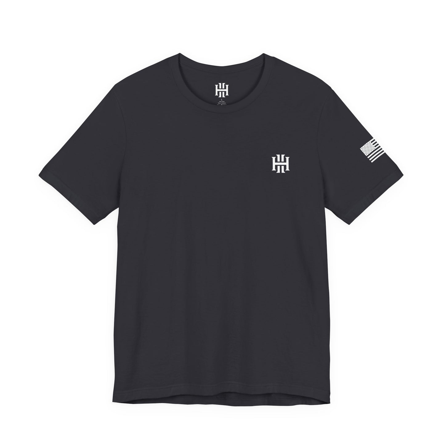 Minimalist Logo Tee | Black Short Sleeve Shirt