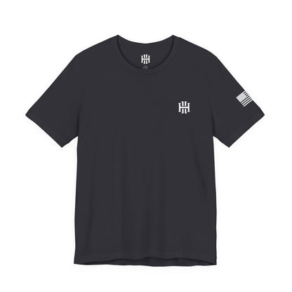 Minimalist Logo Tee | Black Short Sleeve Shirt