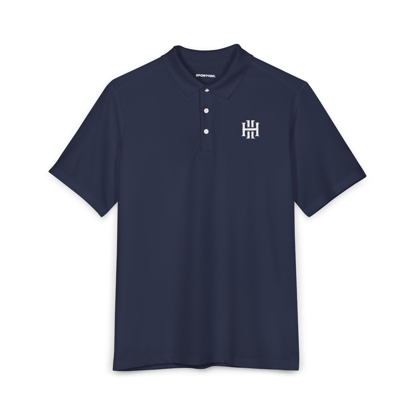 Embroidered Crest Polo Shirt - Men's Performance UV Micropique
