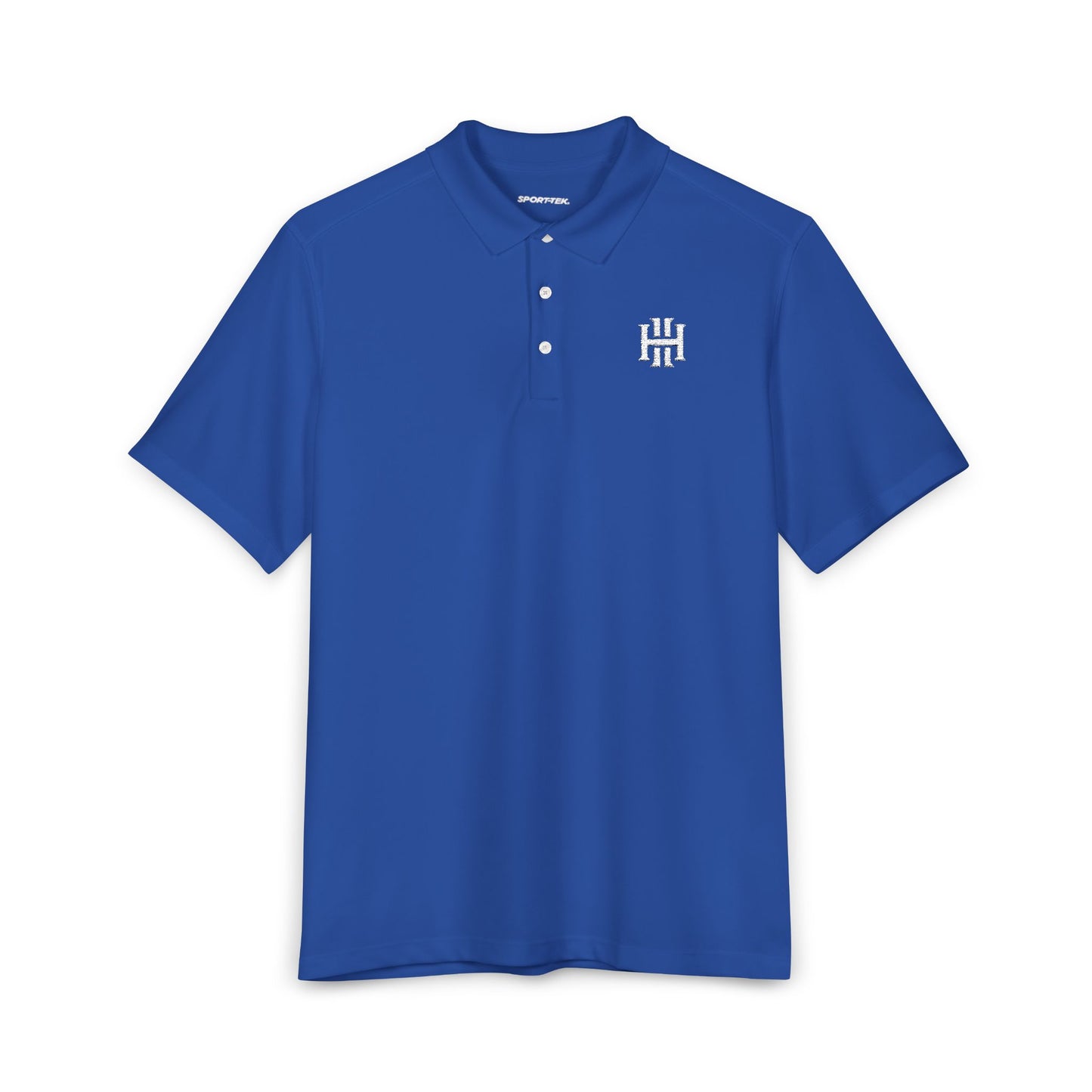 Embroidered Crest Polo Shirt - Men's Performance UV Micropique