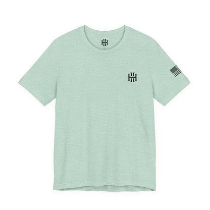 Minimalist Black Logo Tee | Short Sleeve Shirt