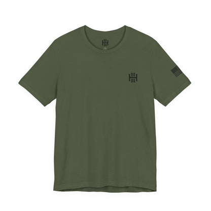 Minimalist Black Logo Tee | Short Sleeve Shirt