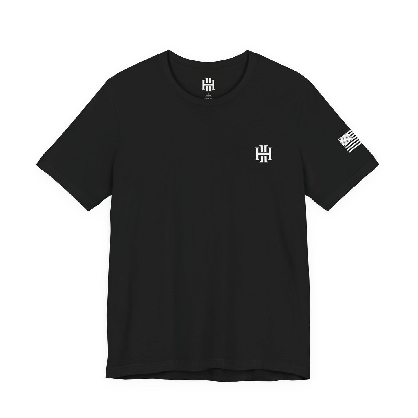 Minimalist Logo Tee | Black Short Sleeve Shirt
