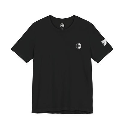 Minimalist Logo Tee | Black Short Sleeve Shirt